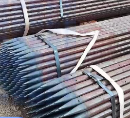 济宁超前小导管预埋钢管出尖打孔焊倒刺无缝焊管厂